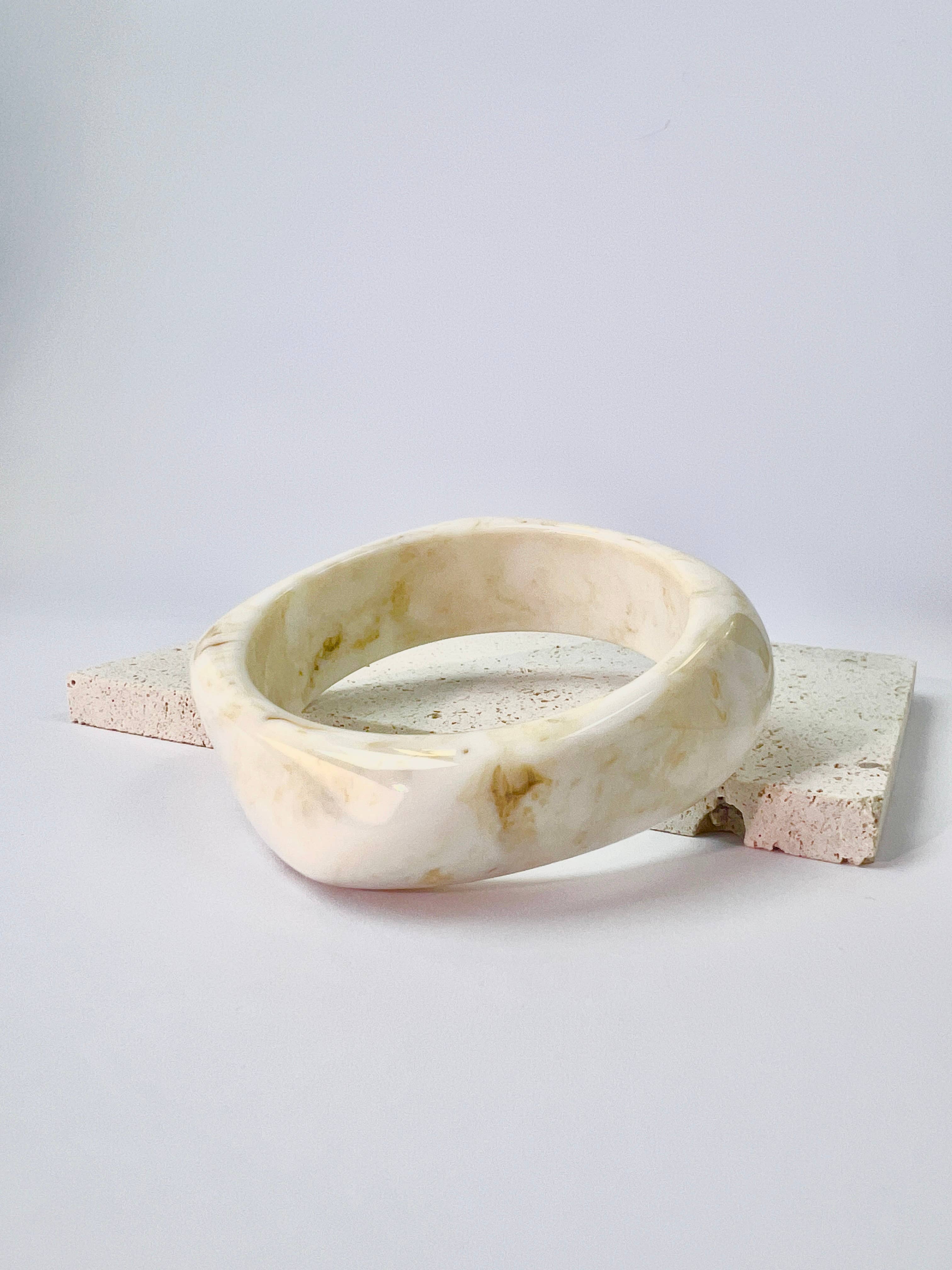 COSMOS - Wholesale Bangle Bracelet - Marble-effect resin bangle bracelet14