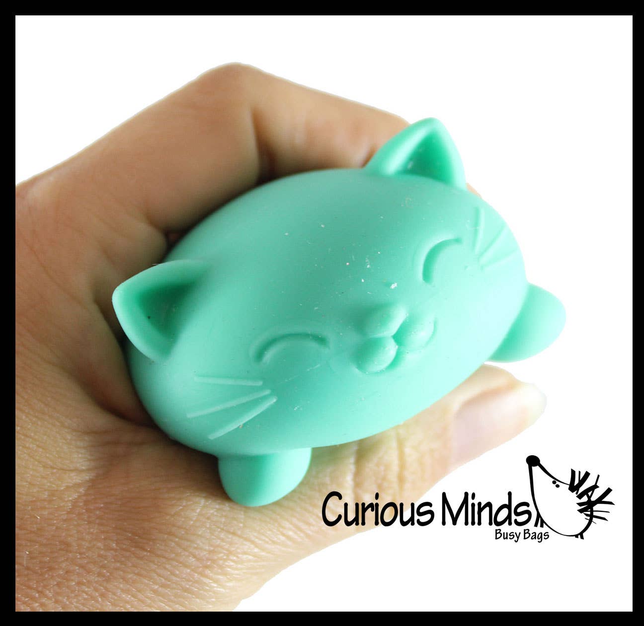 Curious Minds Toys - Wholesale Squishy Toy - Kids & Baby - 1 Cat Nee Doh Soft Fluff- Filled Squeeze Stress Ball6