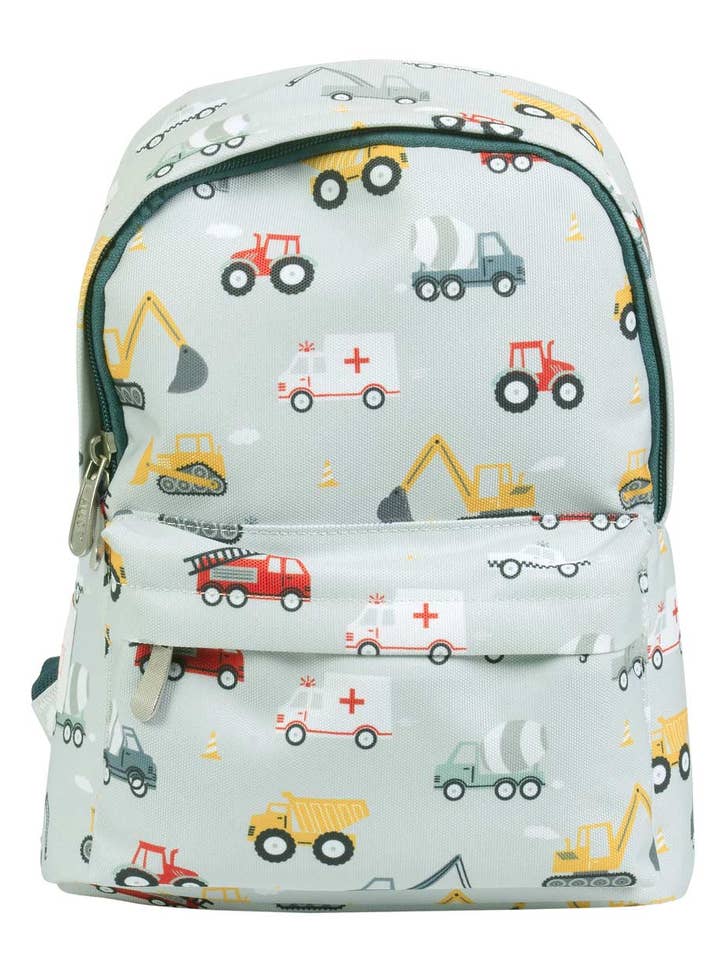Little kids backpack: Vehicles, cars for wholesale by A Little Lovely Company