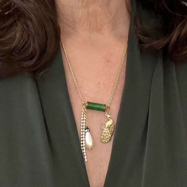 Sandrine France Studio – Engroshandel Halskæde med vedhæng – Juniper halskæde1