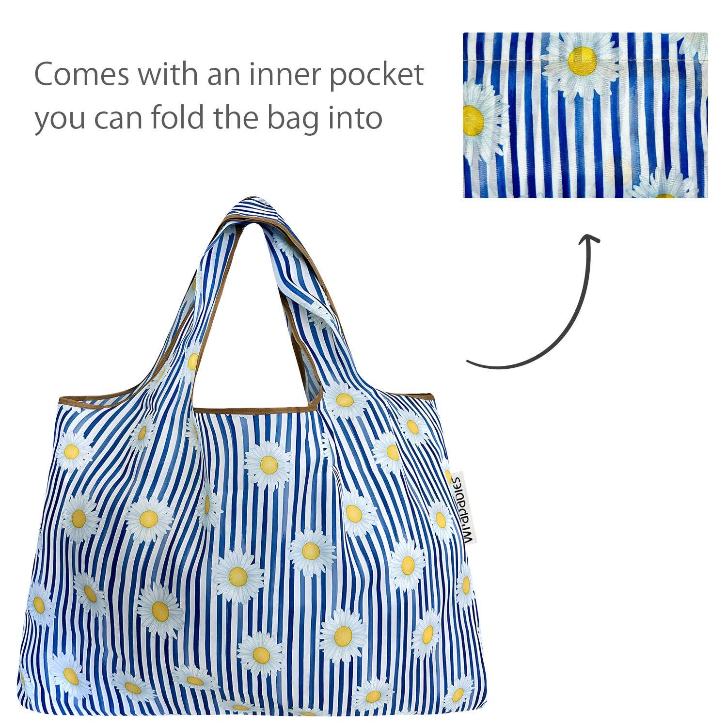 Wrapables.com - Wholesale Grocery/Shopping Bag - Wrapables Large Foldable Tote Nylon Reusable Grocery Bags34