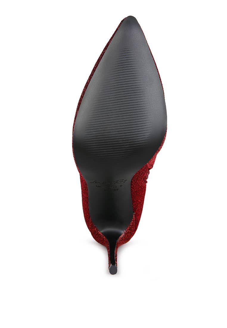 Rag Company - Wholesale Boots - Women's - Tigerlily High Heel Knitted Long Boots12