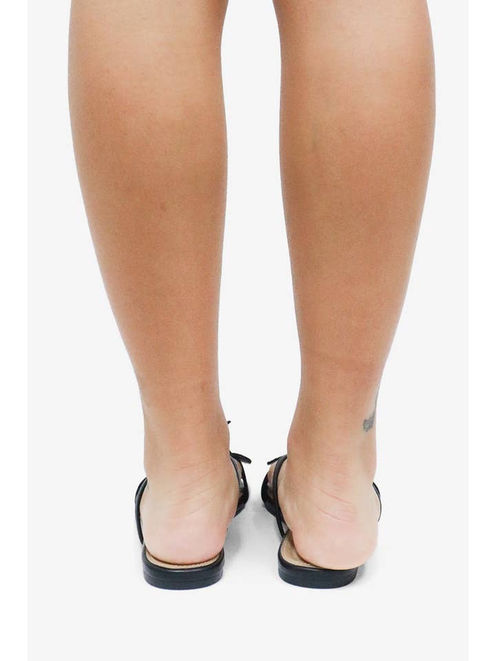 Lemonade Shoes - Wholesale Sandals - Women's - SABETHA - Sandals w/ Sparkling Butterfly Embellishment5