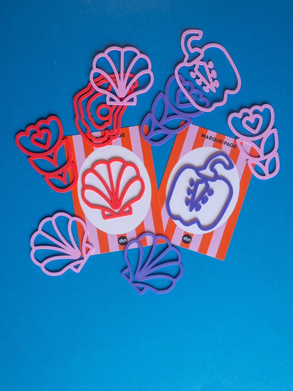 4h15 Studio - Wholesale Bookmark - Flower Bookmark4