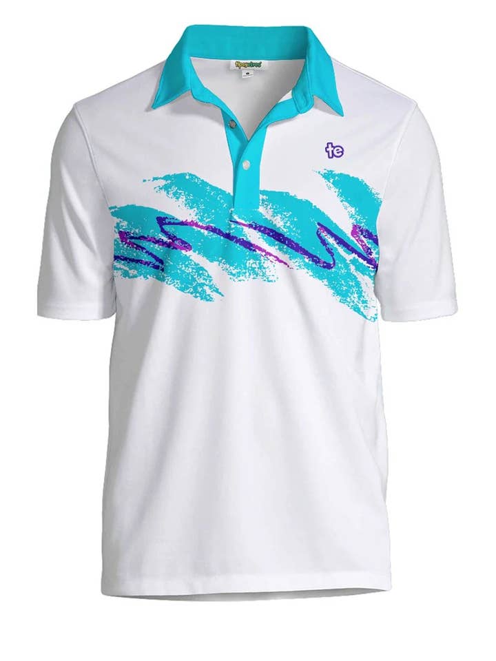 Tipsy Elves - Wholesale Polo - Men's - Rip 'N Sip Men's Golf Polo Shirt - Men's Fun Golf Apparel