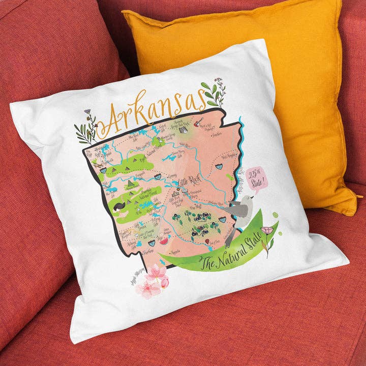 Arkansas decoratief kussen (met inzetstuk) voor wholesale door Gooseberry Designs