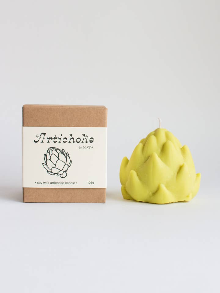 Artichoke Candle for wholesale by Nata Concept Store