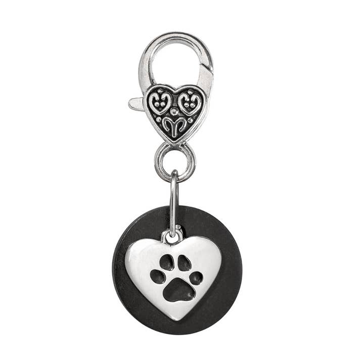 Shungite Pet Collar Charm for Dogs and Cats (Small/Medium) for wholesale by Karelia Creations