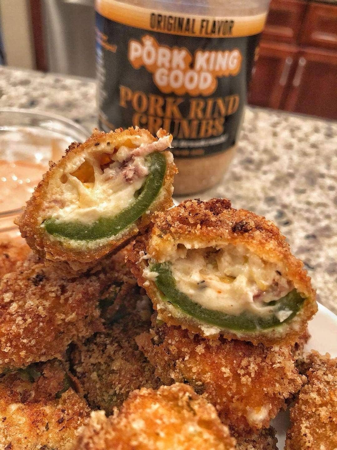 Pork King Good - Wholesale Dried Spice Mix - Pork King Good Ranch Pork Rinds Crumbs 12oz Jar4