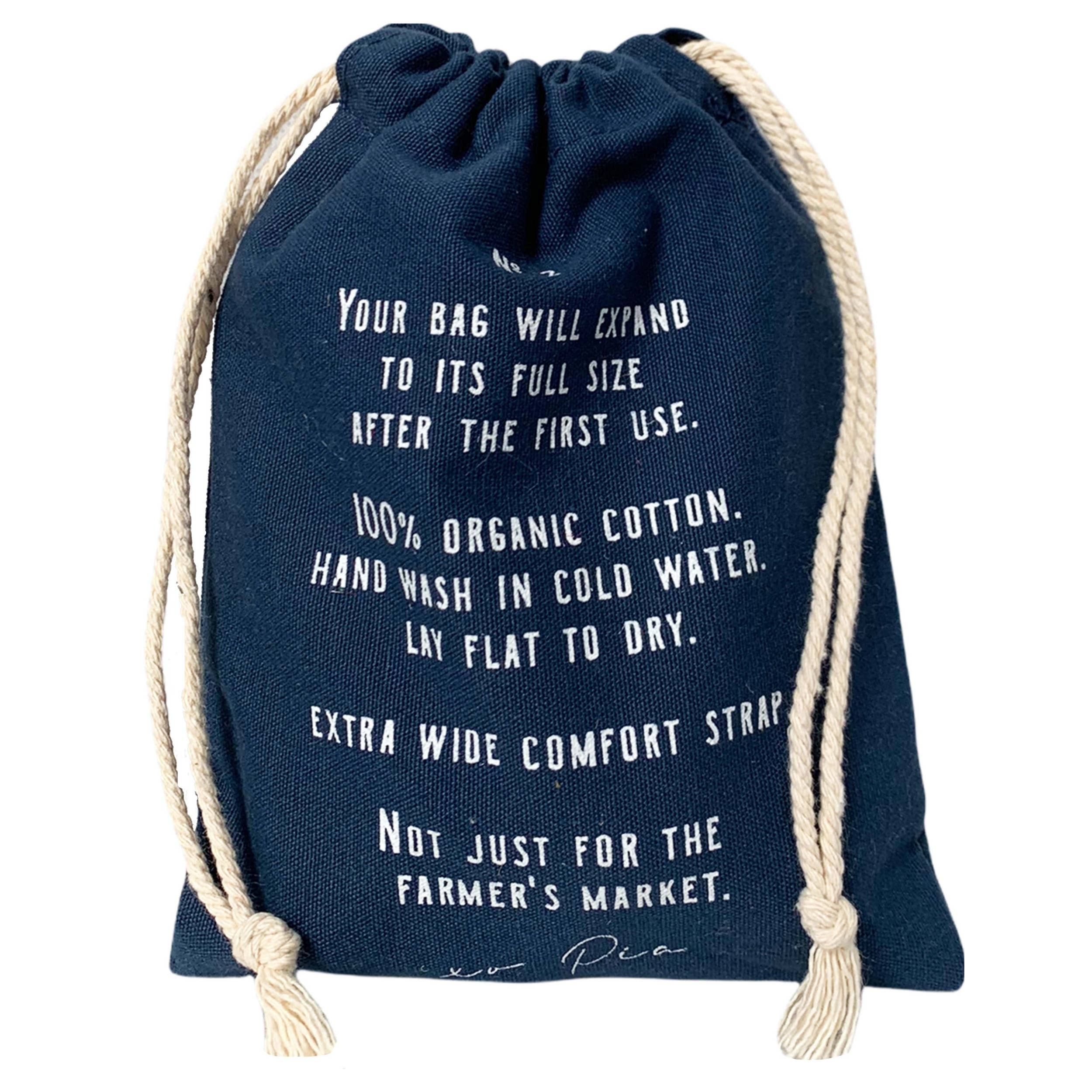 the french market bag no.2 in navy for wholesale on Faire7