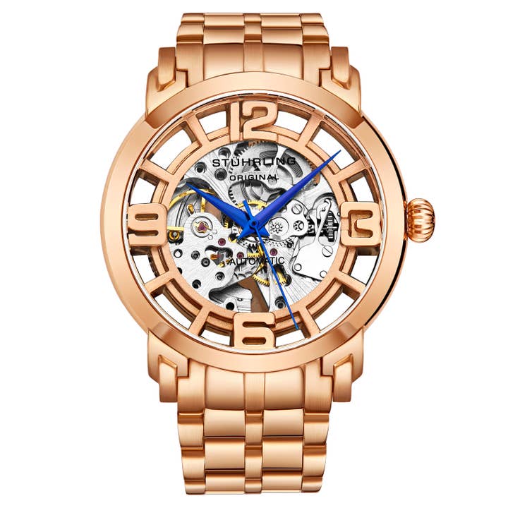 Stuhrling – wholesale Wrist watch – Men's – Winchester 3964 Automatic 42 mm Skeleton