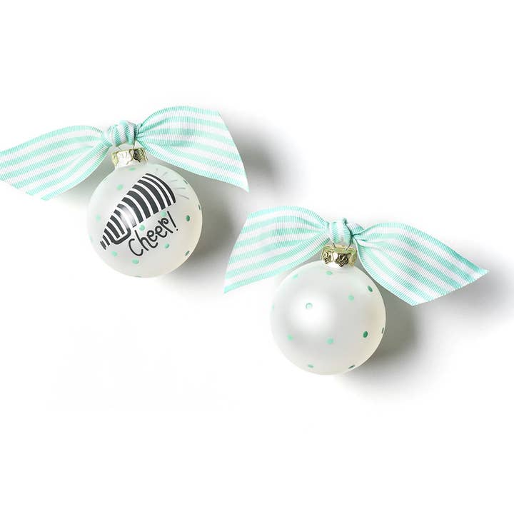 Cheerleading Glass Ornament for wholesale by Coton Colors