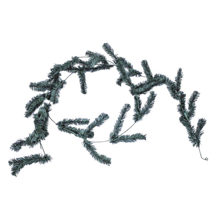 3 m dunkelgrüne PVC-Girlande für den Großhandel von Tremont Floral Supplies