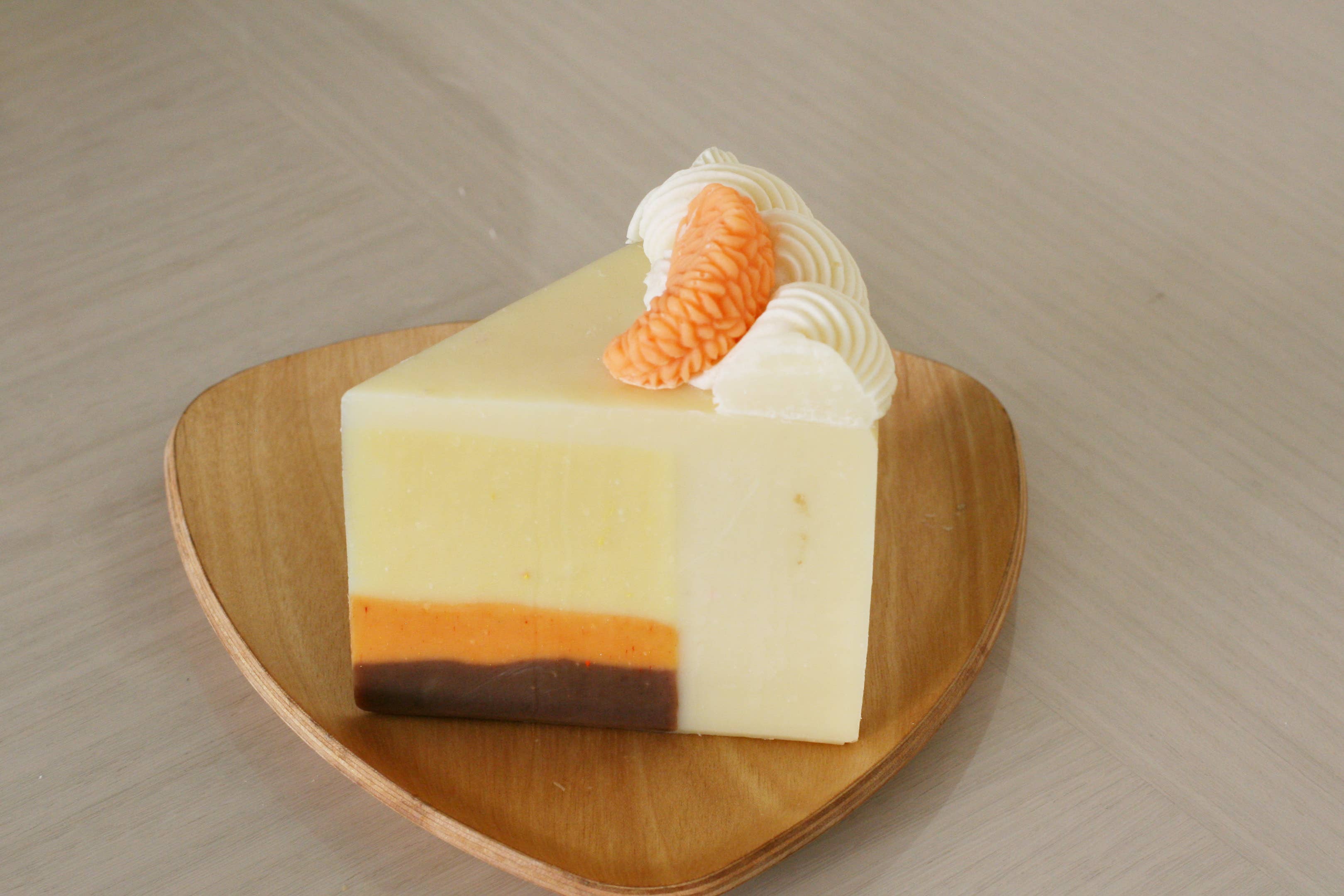 One Leaf Soap - Wholesale Bar Soap - Orange Soap Cake (Orange)1