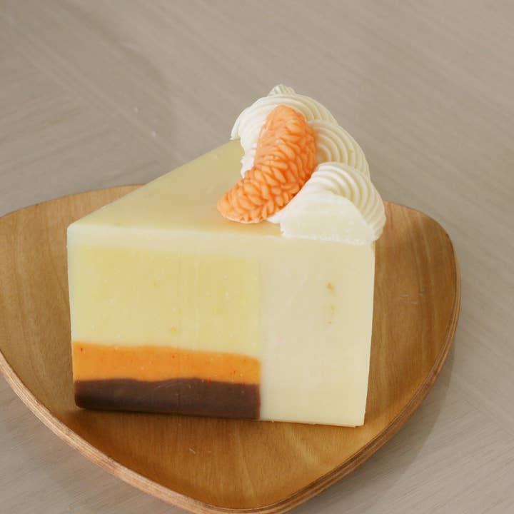 One Leaf Soap - Wholesale Bar Soap - Orange Soap Cake (Orange)1