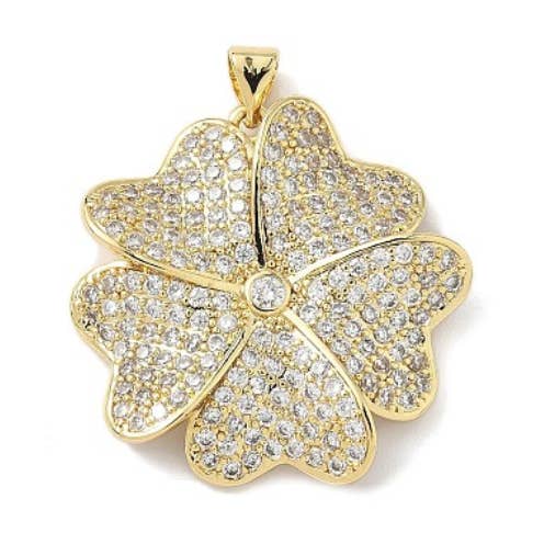 Sparkle Petal Charm for wholesale by Deep South Originals Inc.