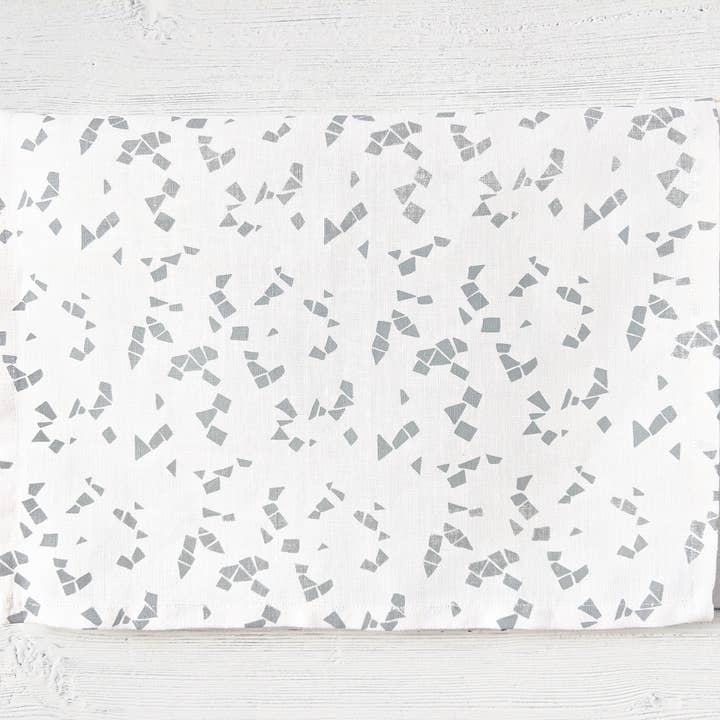 Confetti Napkin--Grey Ink for wholesale by Ruby Red Skipper