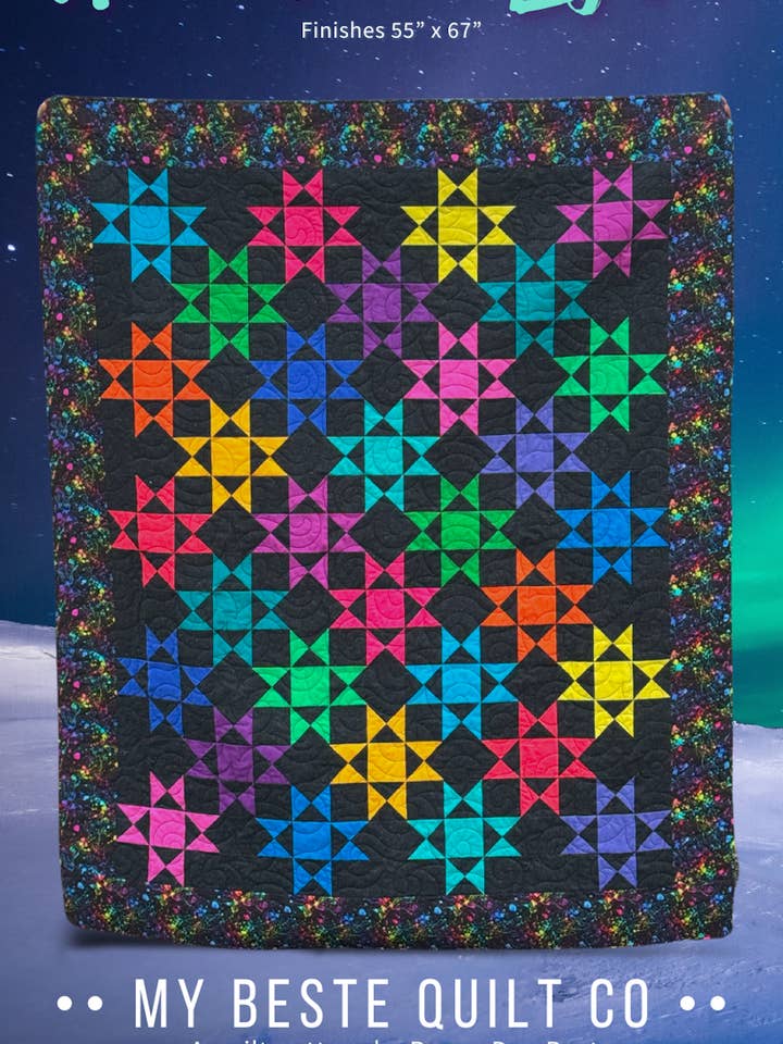 Quiltmuster: Nordlichter für den Großhandel von My Beste Quilt Co