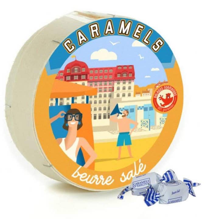 Produits-Normandie - Wholesale Caramel - Balades Normandes salted butter caramels 150g