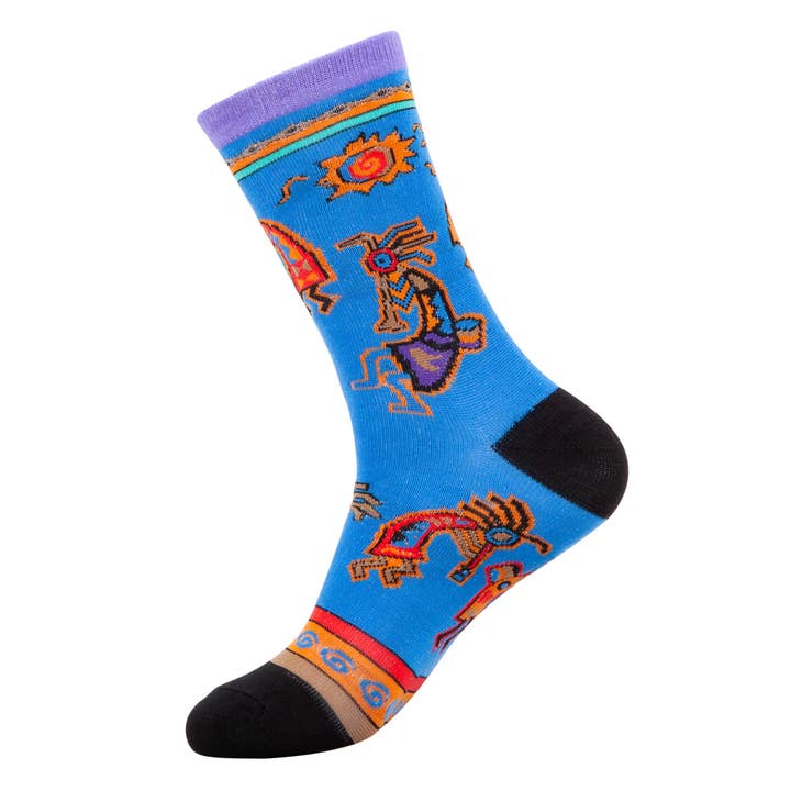 Ladies Socks: Kokopelli Tunes for wholesale by ACE USA
