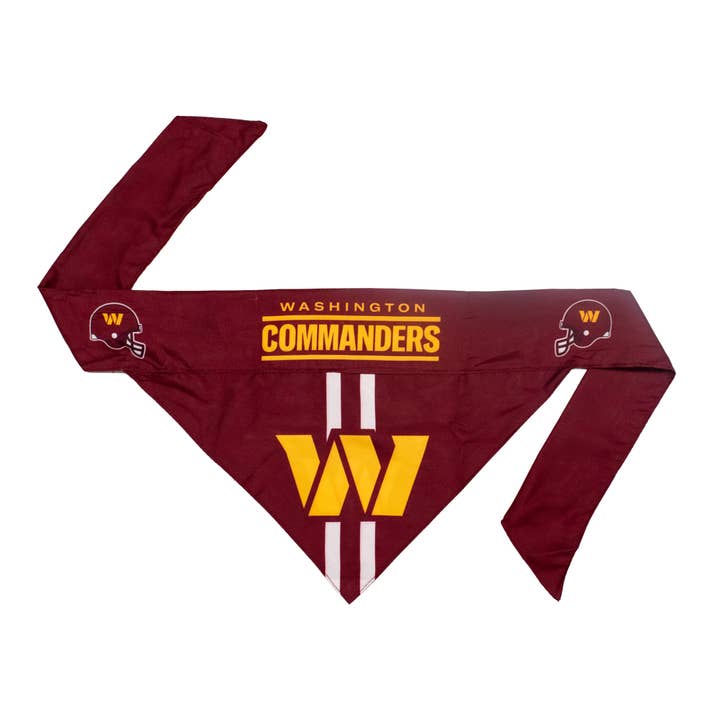 Little Earth Productions - Wholesale Pet Bandana - Dog - NFL Washington Commanders Reversible Pet Bandana