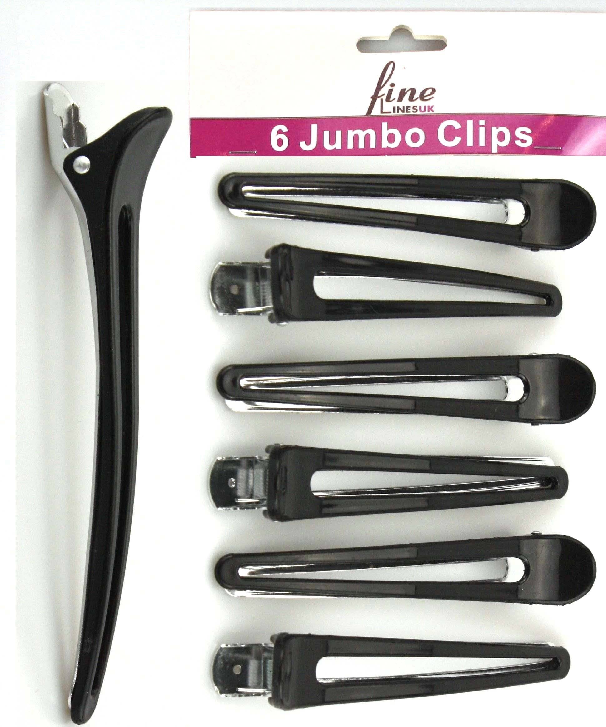 Fine Lines (UK) Ltd - Vendita all'ingrosso Fermaglio per capelli - Donna - Clip Jumbo in alluminio 63170
