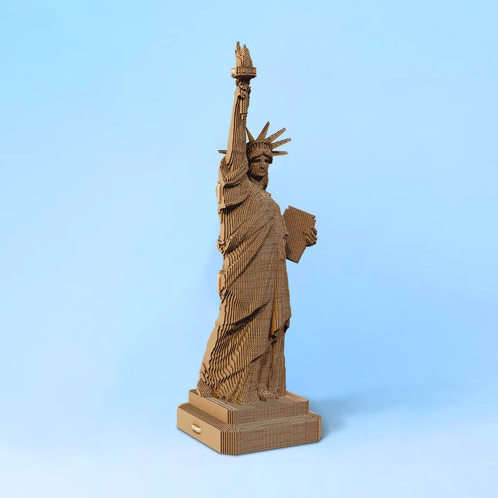 Statue Of Liberty Usa 3D Puzzle Cardboard Model Gift Kids for wholesale by CARTONIC 3D PUZZLES