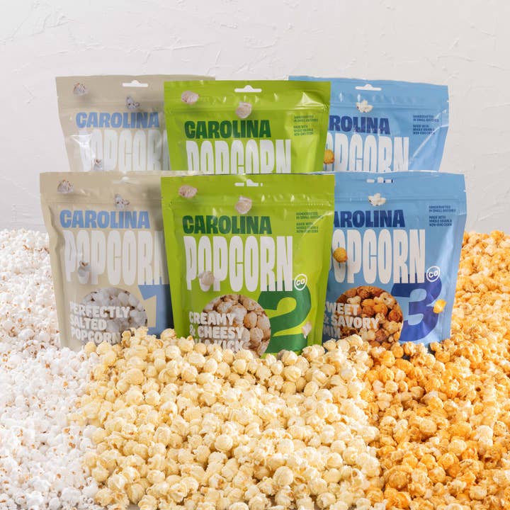 72 Bag Variety Popcorn Party Pack! for wholesale by Carolina Popcorn Co.