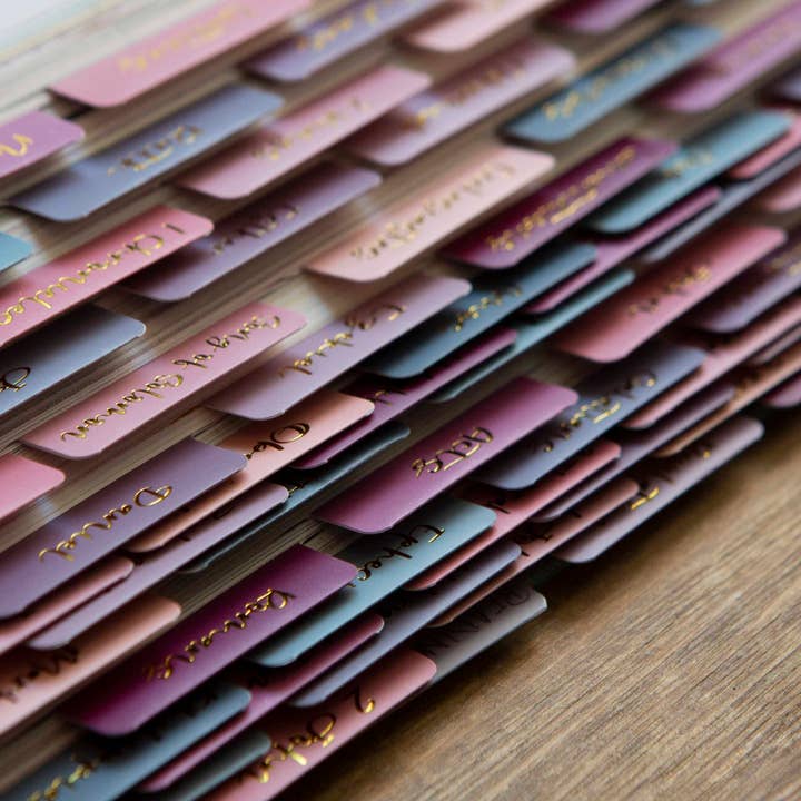 Chosen & Cherished - Wholesale Bookmark - Ombre Bible Index Tabs | Colorful Bible Tabs3