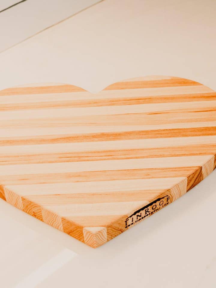 Sweetheart Cutting Board for wholesale by Tin Roof Kitchen & Home