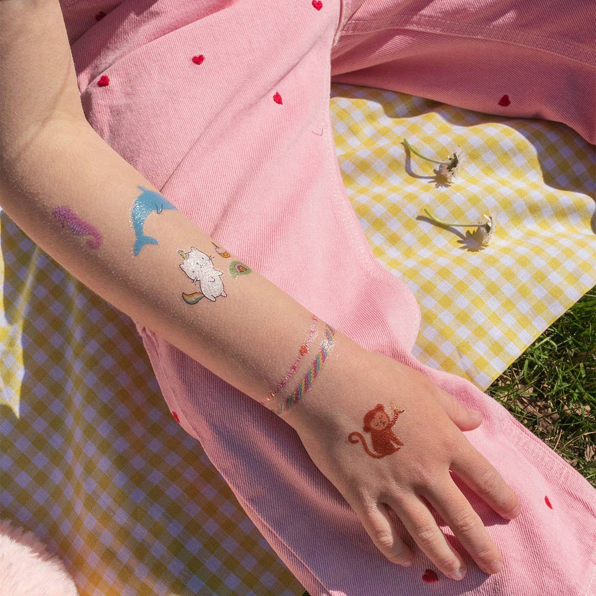 La Petite Épicerie - Wholesale Temporary Tattoo - Kids - Tattoo Pouch - Cute Animals3