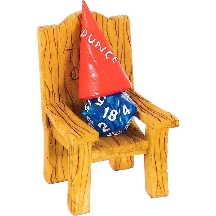 QMDirect - Wholesale Board Game - Dice Jail Chair & Dunce Hat