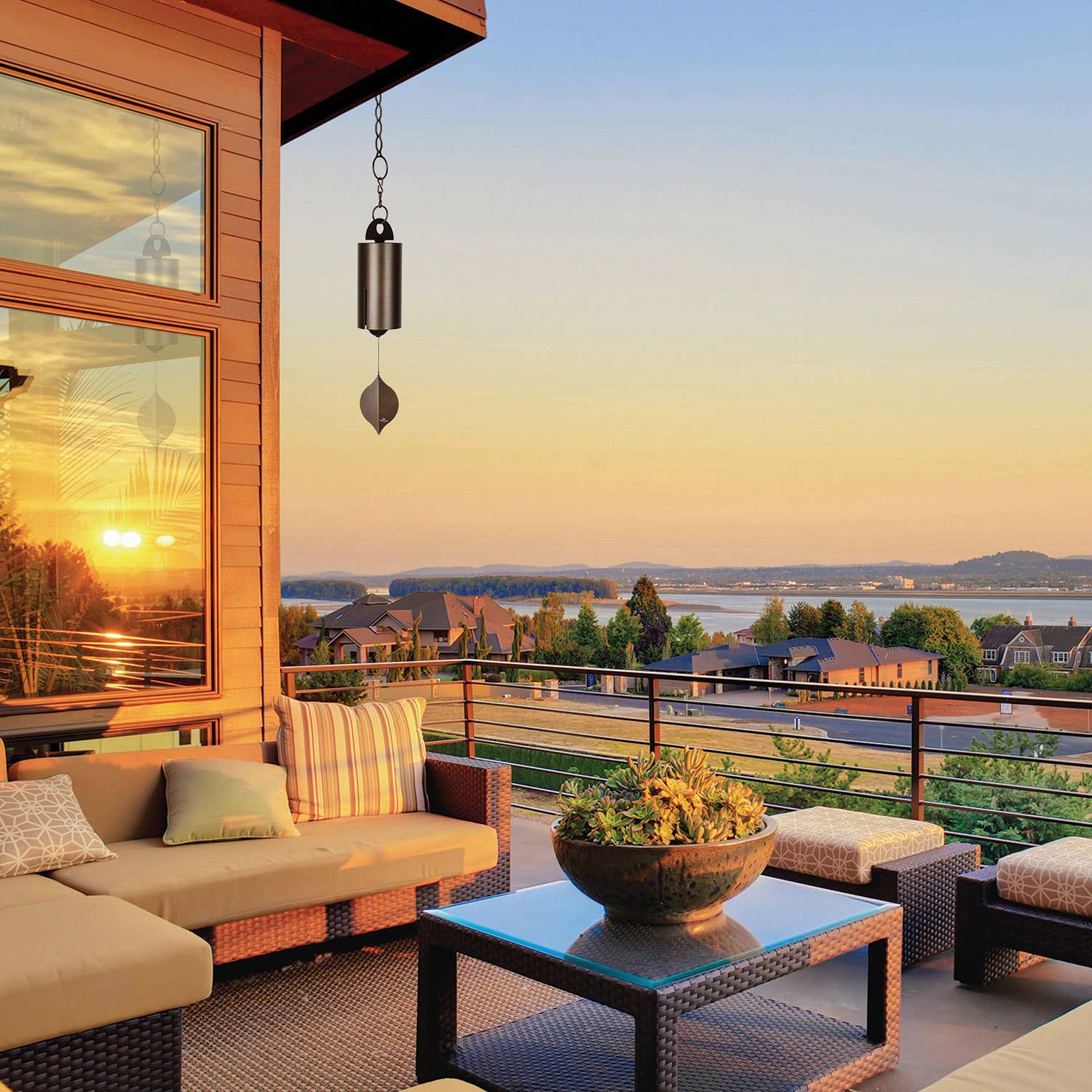 Woodstock Chimes - Wholesale Wind Chime - Heroic Windbell™ - Large, Antique Copper9