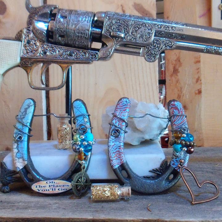 The Lucky Horse Company - Wholesale Retailer Display - Home & Living - 36 Unit Little Lucky Pony Sized Horseshoe Display Program 1