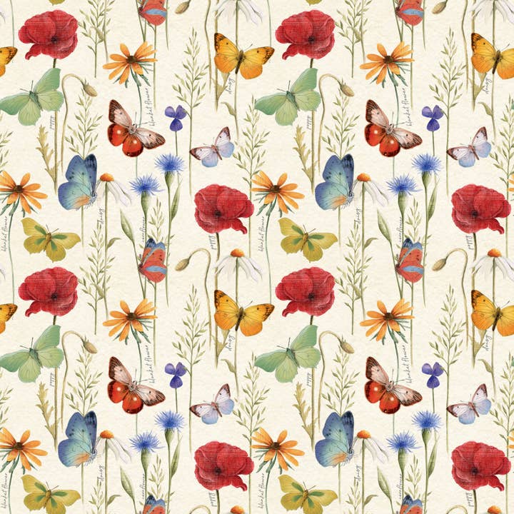 Majestic Meadow 5Ft Consumer Wrapping Paper Roll for wholesale by The Gift Wrap Company