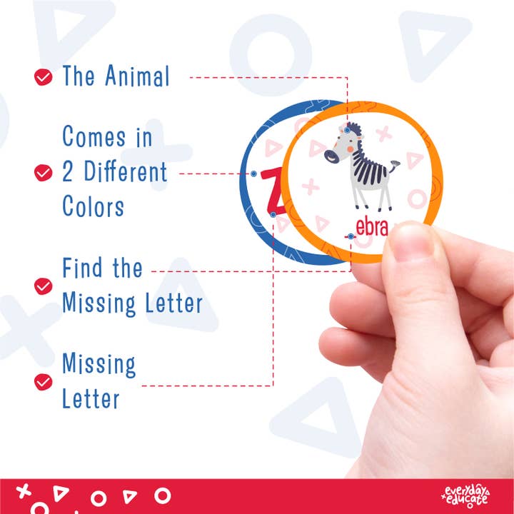 Everyday Educate - Wholesale Brain Game - Kids - Match It, Catch It™ - A Fun Fast Matching Animal Game2