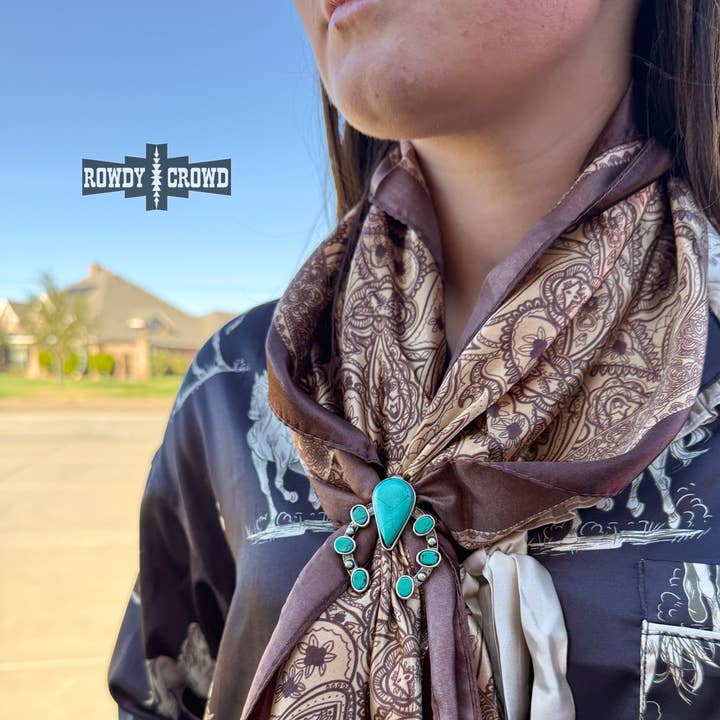 Rowdy Crowd Clothing - Wholesale Scarf clip – Women's - Blossom Babe Scarf Slide0