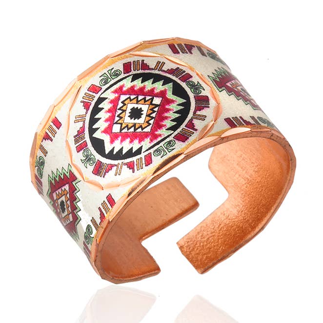 RC 20 Colorful SW Jewelry Native Rings for wholesale by COPPER ARTS INC.