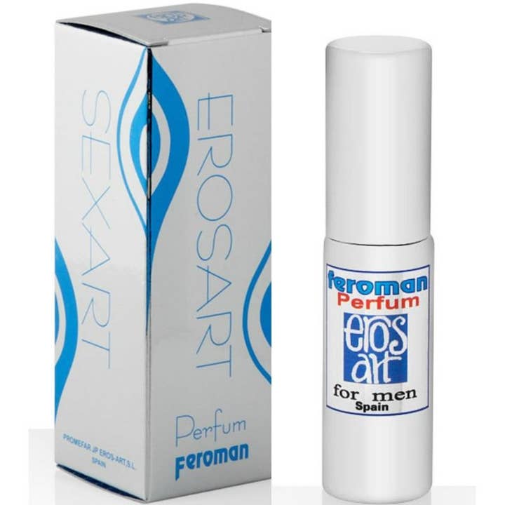 EROS-ART - FEROMAN PARFUM PHÉROMONES POUR HOMME 20 ML pour la vente par Lingerie Harness Boutique di DeGioannis Samuele