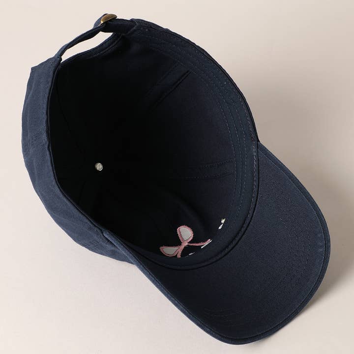 Fashion City – Engroshandel Baseballkasket - Dame – Mama Letter Bow på top broderet baseballkasket11