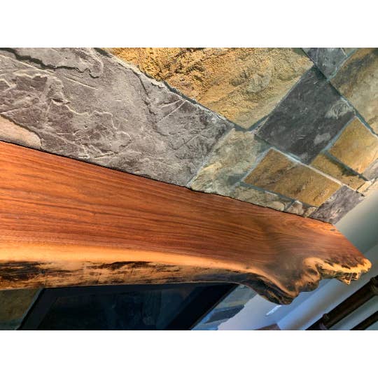 Steel Oak - Wholesale Wall Mounted Shelf - Live Edge Walnut Floating Shelves w/Beautiful Grain Patterns6