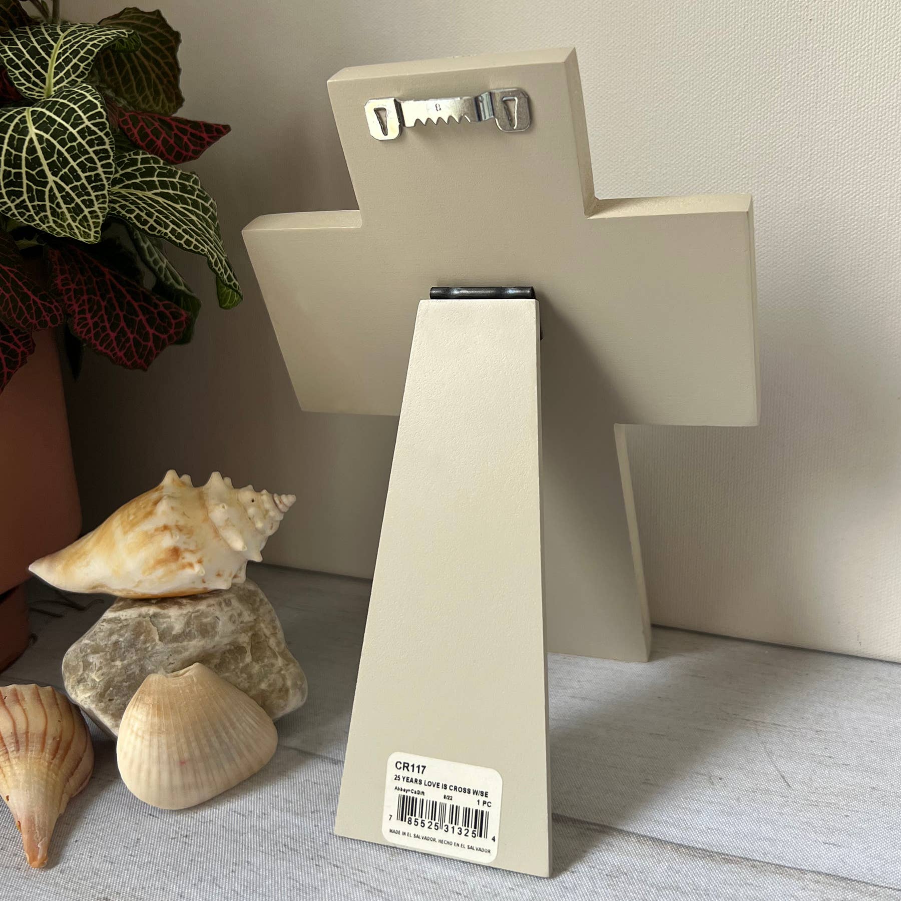 Abbey + CA Gift - Wholesale Wall Cross - Love is a Miracle 25th Anniversary Cross2