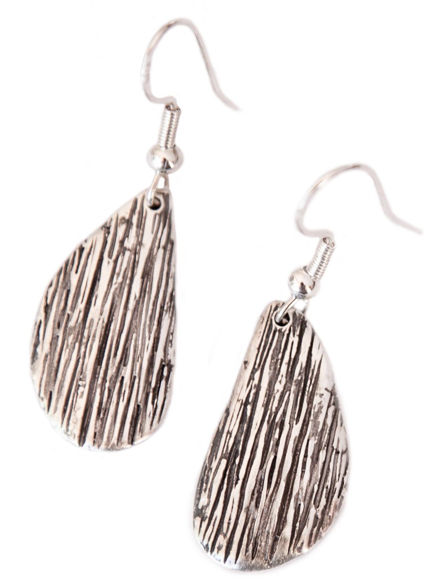 Negar Shams - Wholesale Dangle Earrings - Textured Butterfly earrings