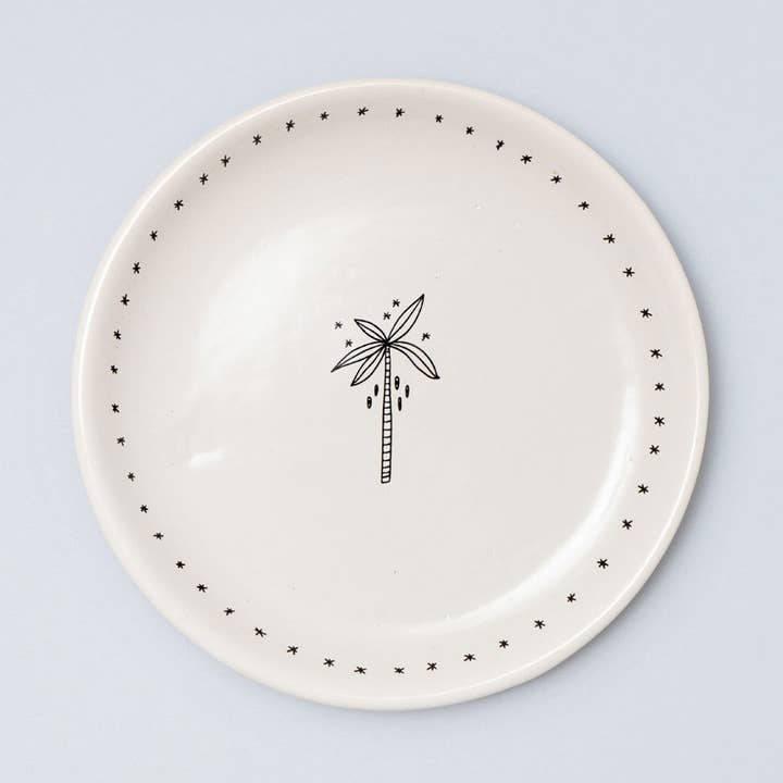 Prato PALM Pequeno por atacado de Zenobie