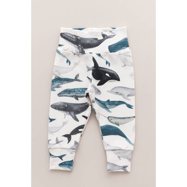 Under the Sea Baby & Toddler Bamboo Leggings for wholesale by Tiny toes Baby Co