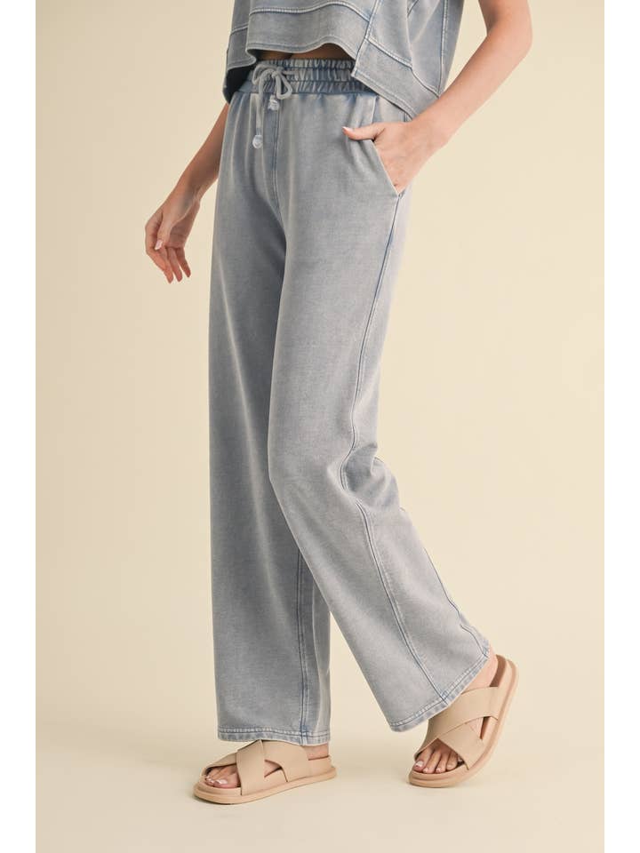 KIMBERLY C - Wholesale Pants - Women's - Mineral Wash Pants12