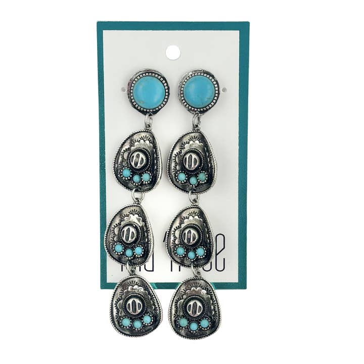 Wild West | Earrings #14 for wholesale by Lula 'n' Lee