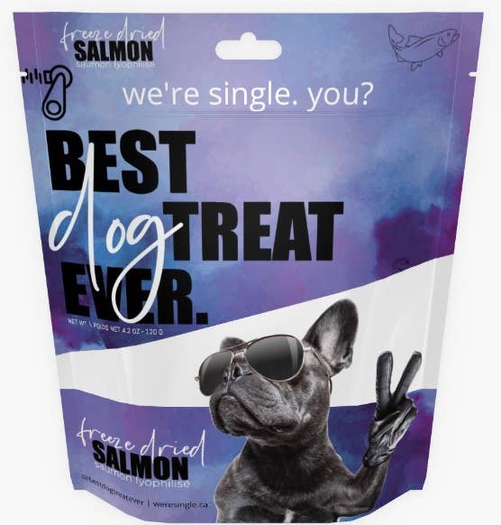 Best Dog Treat Ever - Wholesale Pet Treats - Dog - Freeze Dried Salmon (110g)2