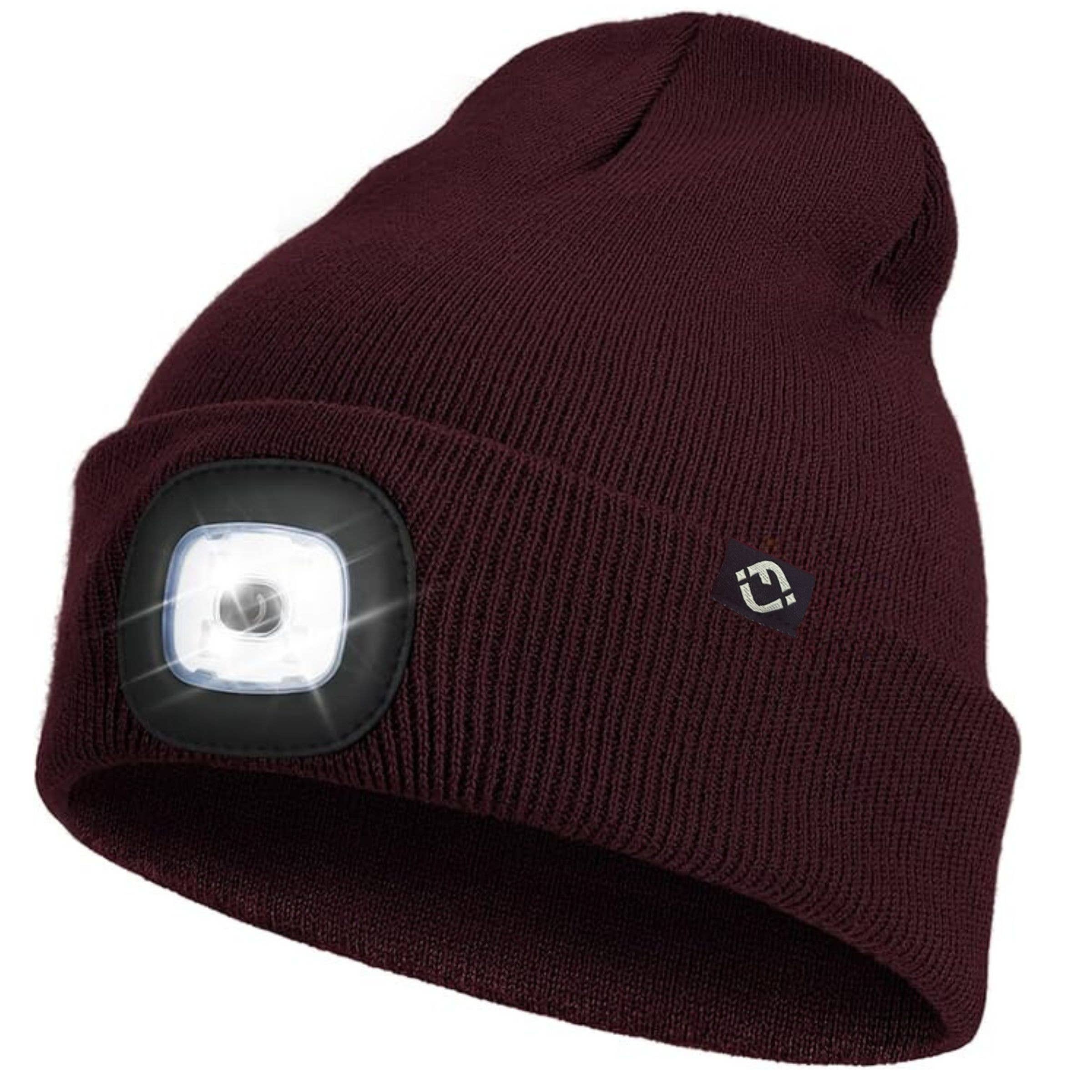 Funky Junque - Wholesale Beanie - Unisex - LED Light Rechargeable Headlamp Beanie10
