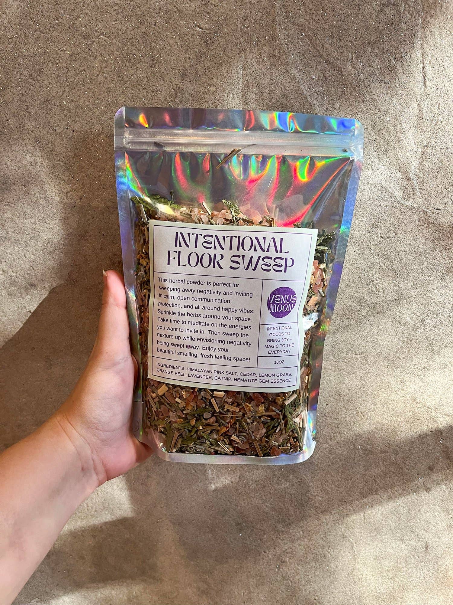 Venus Moon - Wholesale Meditation Supplies - Intentional Floor Sweep5